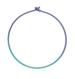 Round Niobium Hoop 18mm