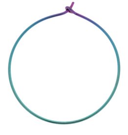 Round Niobium Hoop 38mm