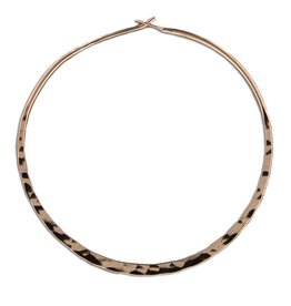 Hammered Rose GF Hoop 46mm