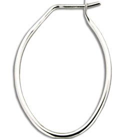 Oval Hoop 28mm
