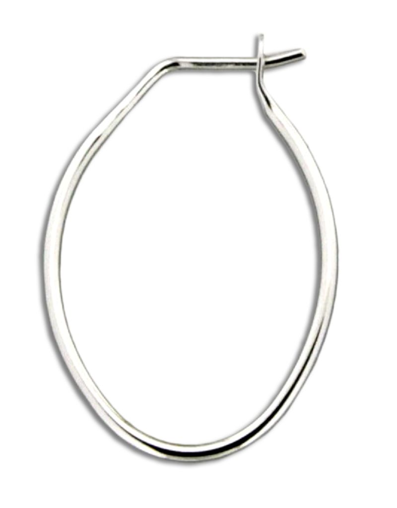 Oval Hoop 28mm