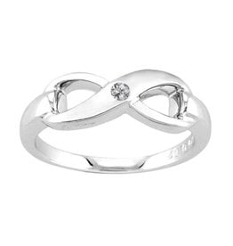 Infinity Diamond Ring 7
