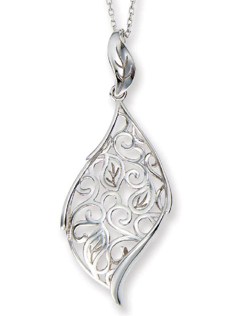 Open Leaf Necklace