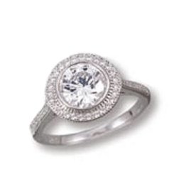 Micro Pave CZ Ring