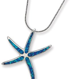 30mm Starfish Opal Necklace