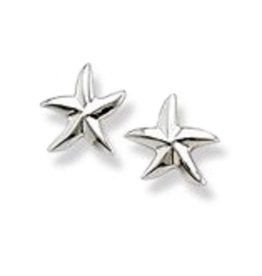 Starfish Stud Earrings 10mm