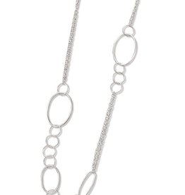 Rolo Ovals & Circles Necklace 30"