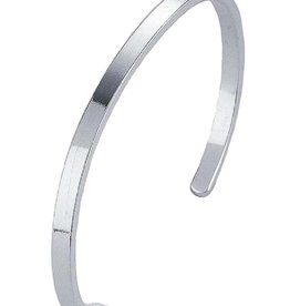 4mm Flat Cuff Bracelet