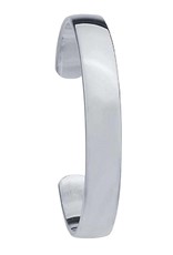 Women's Sterling Silver 10mm Wide Heavy Cuff Bracelet
