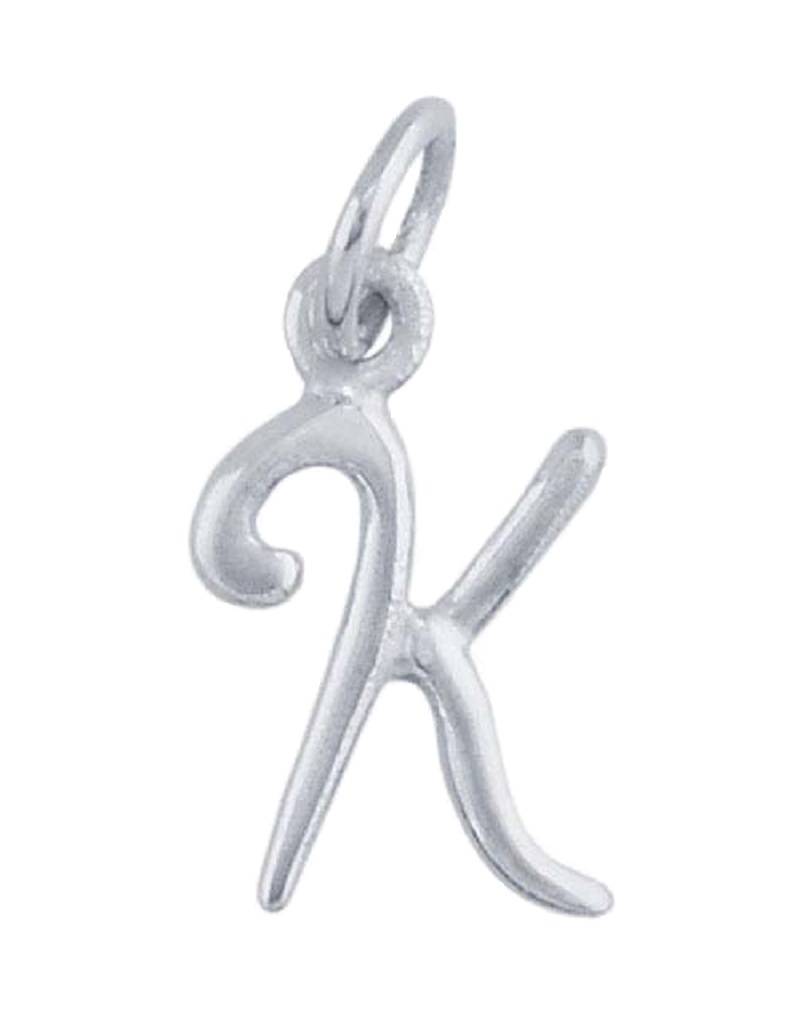 Alphabet Charm "K" 11mm
