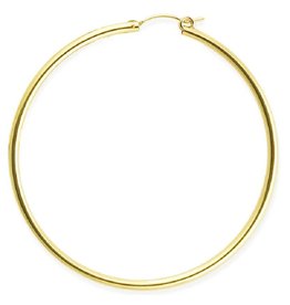 Round 14k Gold Filled Hoop 58mm