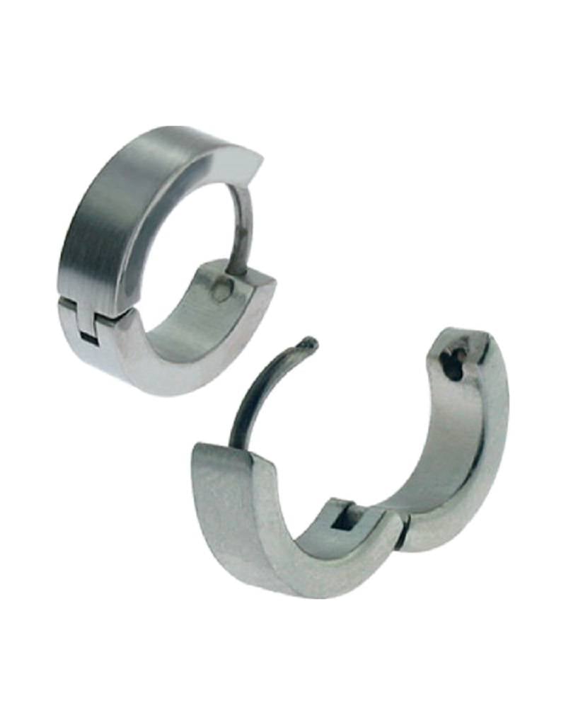 4mm Steel Huggie 14mm