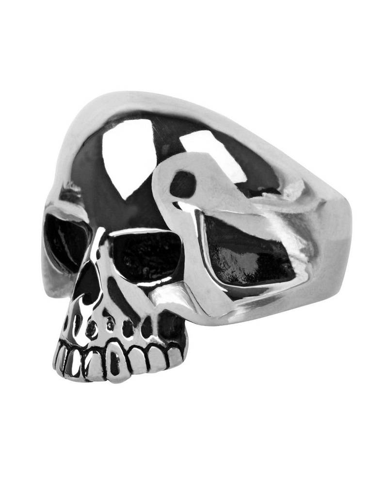 Steel Skull Ring