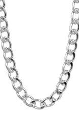 Men's Stainless Steel 10mm Curb Chain Necklace