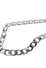 Men's Stainless Steel 10mm Curb Chain Necklace