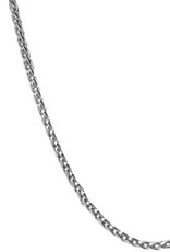 Stainless Steel 3.4mm Wheat Chain Necklace