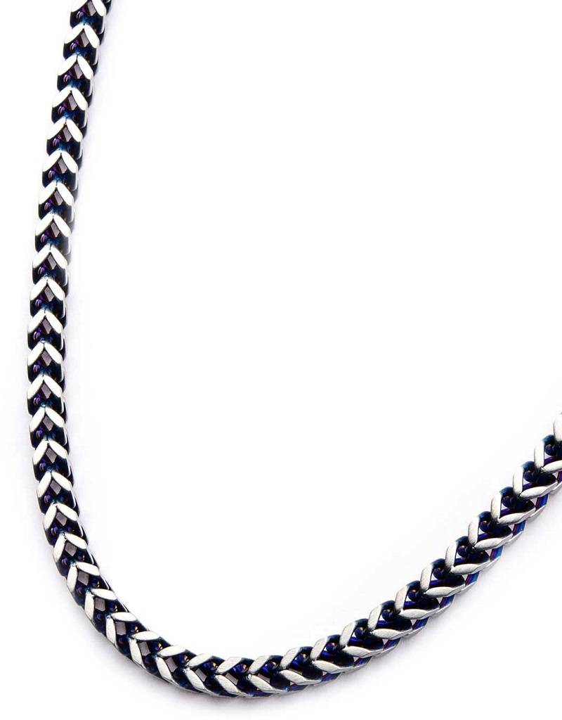 5mm Franco Blue Necklace