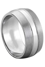 Men's Titanium Brushed Finish Band Ring