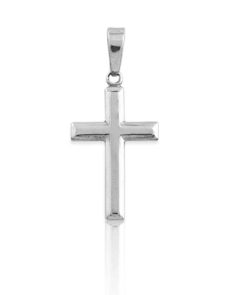 Sterling Silver Cross Pendant 20mm