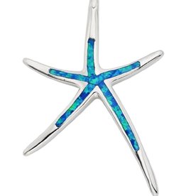 Starfish Opal Pendant 30mm