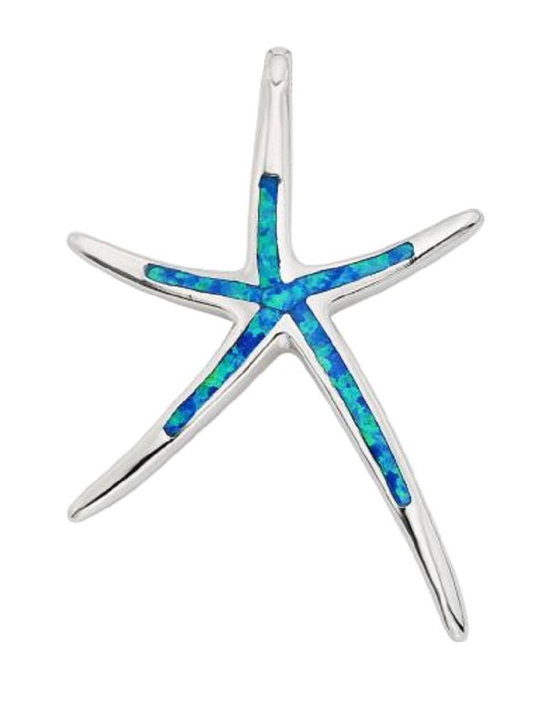 Starfish Opal Pendant 30mm