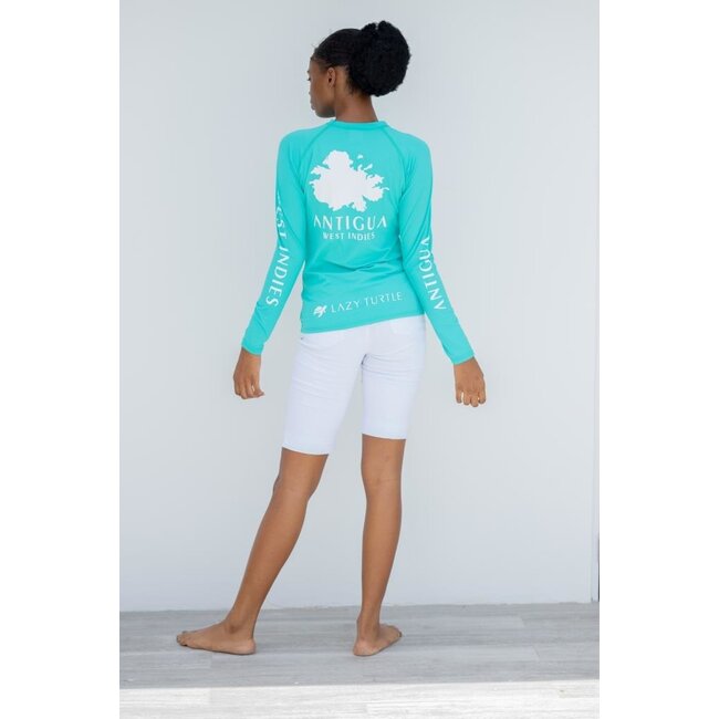 LAZY TURTLE 221 RASH GUARD ANTIGUA WOMEN'S LAZY TURTLE