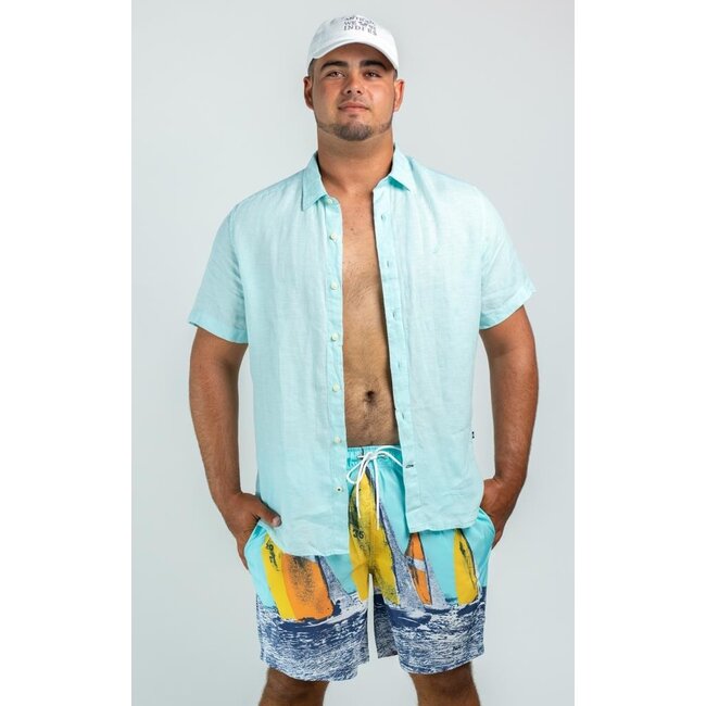 NAUTICA W74145 SHIRTS MEN'S SHORT SLEEVE NAUTICA