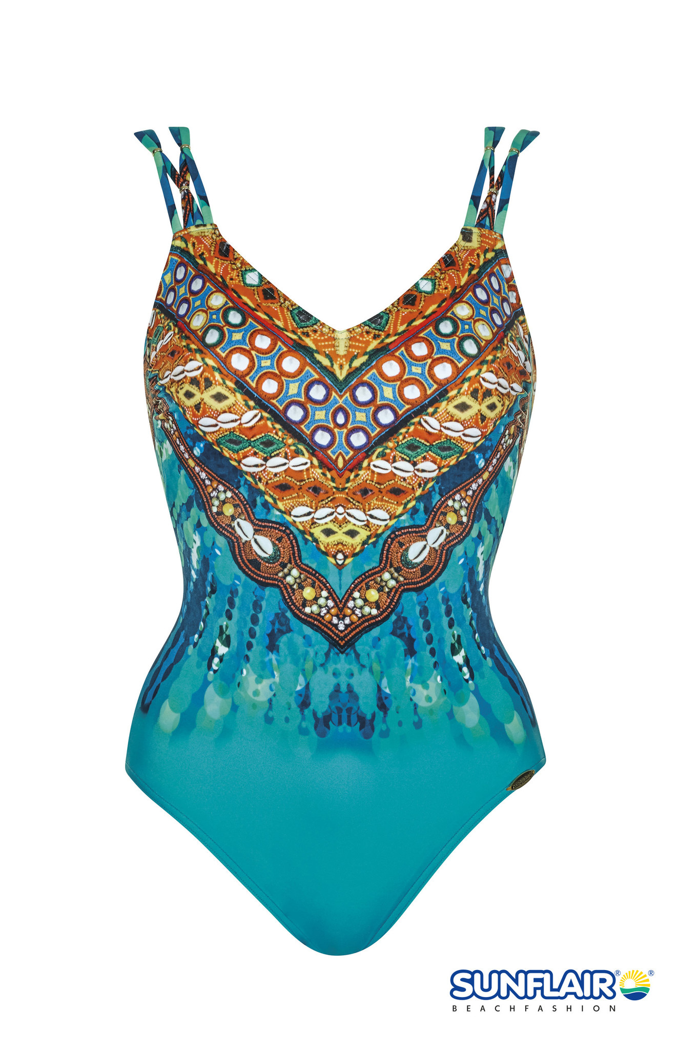 22184 SWIMWEAR 1 PIECE SUNFLAIR - SUNSEAKERS and GINGERLILY