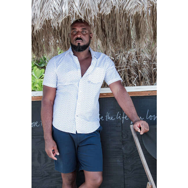 NAUTICA B81002 NAUTICA  MEN DECK SHORTS 8.5'