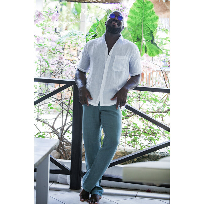 HARIS COTTON PNT-0706 HARIS COTTON MEN LINEN  PANTS