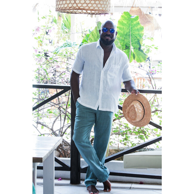 HARIS COTTON PNT-0706 HARIS COTTON MEN LINEN  PANTS