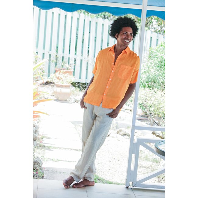 HARIS COTTON SHR-0086 SHIRT MEN SS HARIS COTTON