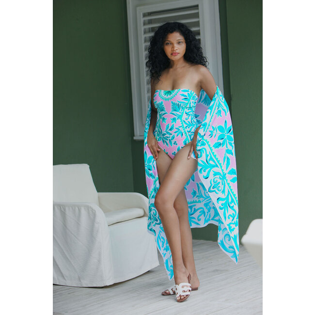 LA BLANCA LB5SS13 LA BLANCA SWIMWEAR 1 PIECE