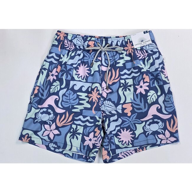 VINTAGE SUMMER V70808 VINTAGE SUMMER MEN SWIMTRUNK