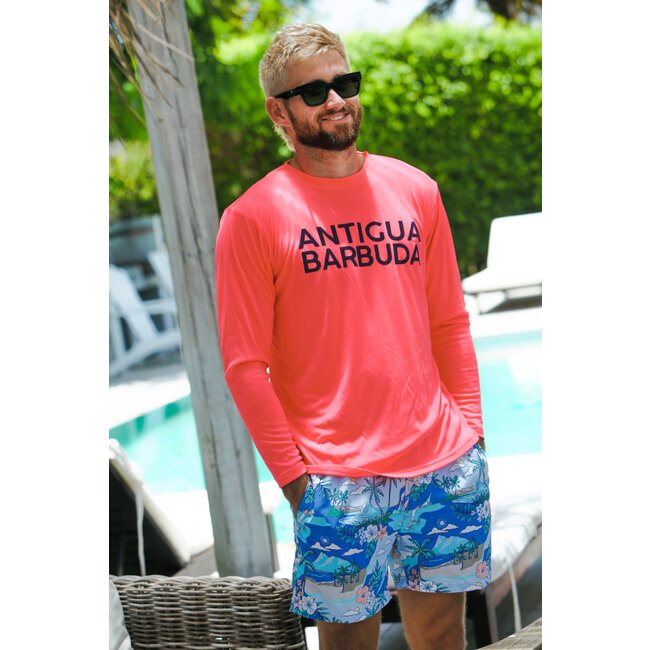 FOR YOUR IMAGE XT96 FOR YOUR IMAGE RASH GUARD L/S ANTIGUA AND BARBUDA