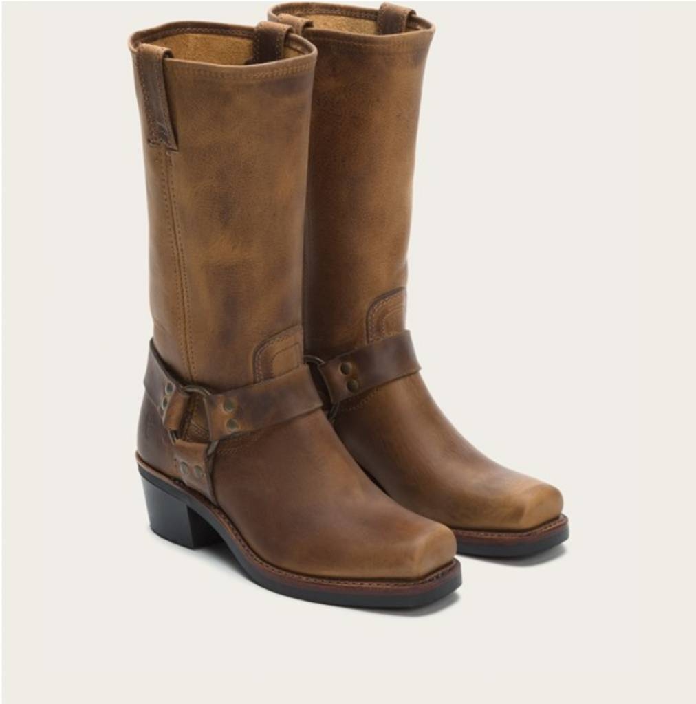 Frye Boots | Women's Harness 12R - Dark Brown - Montana Supply