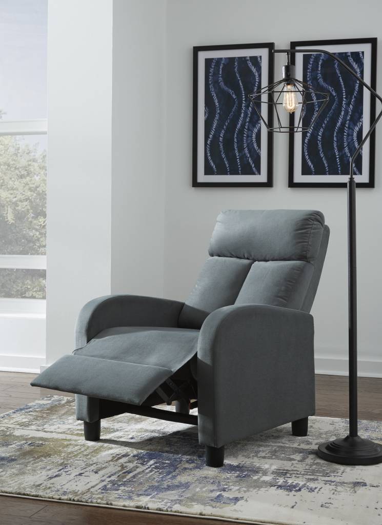 Welzow Low Leg Recliner Gray 5920130 Hvl Electronics Furniture