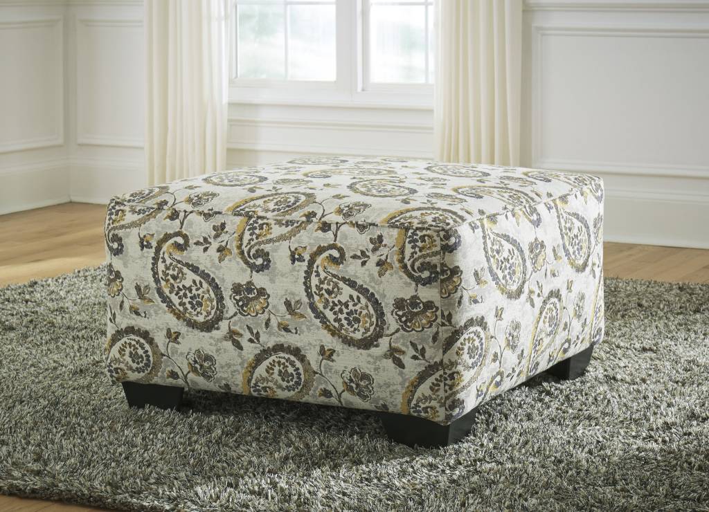 Benchcraft Renchen- Oversized Accent Ottoman- Brindle 4140408