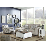 Signature Design Abney- Swivel Accent Chair- Platinum 4970142