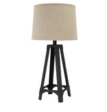 Signature Design METAL TABLE LAMP (1/CN)- Satchel- Brown L207984