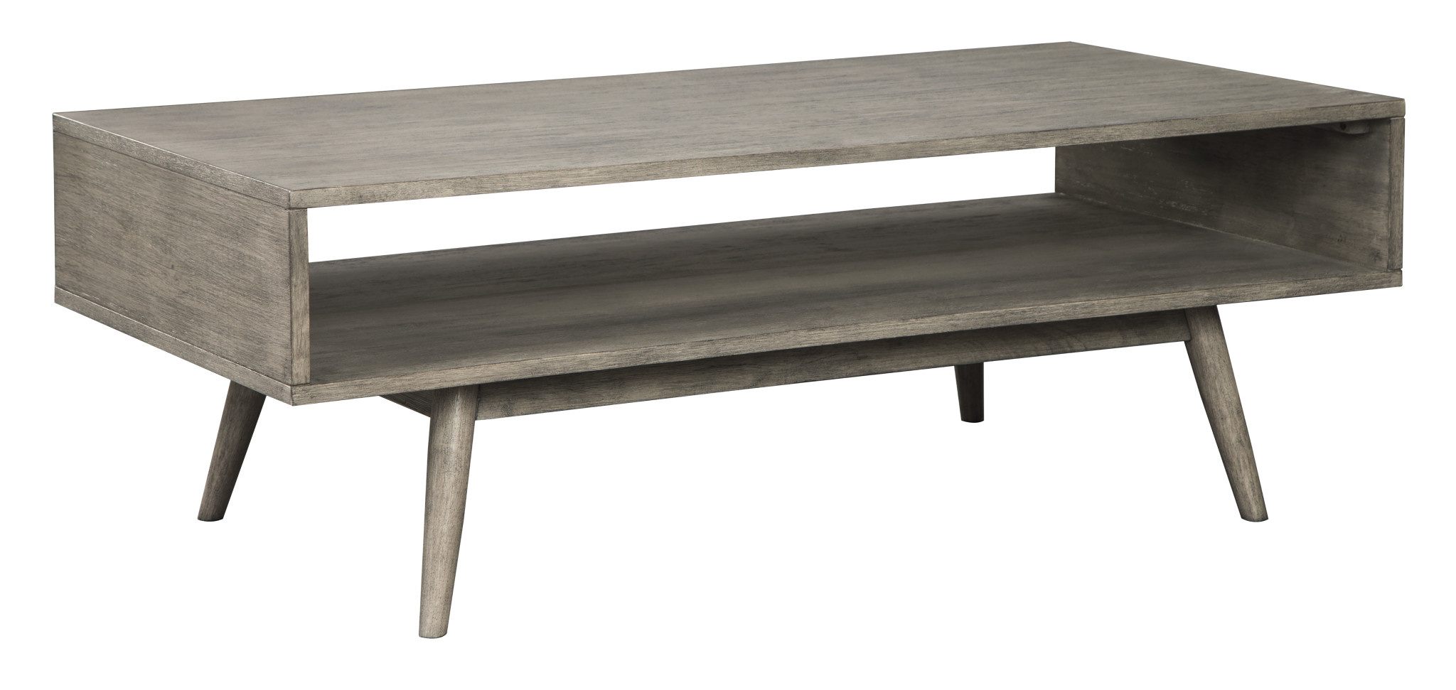 Signature Design "Asterson" Rectangular Cocktail Table- Gray T772-1