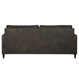 Signature Design "Hettinger" Leather Sofa- Ash Color- 4950138