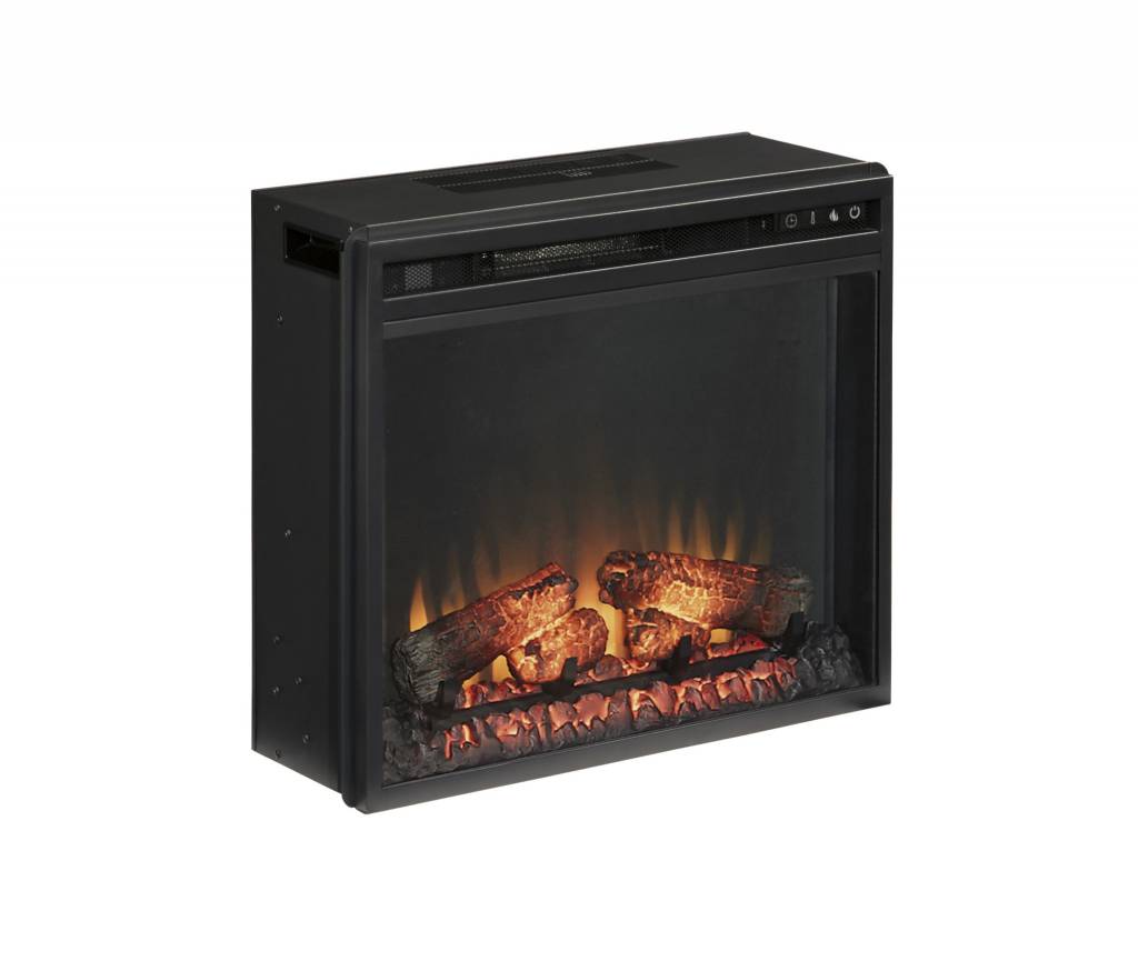 Signature Design Entertainment Accessories Fireplace Insert - Black, W100-01