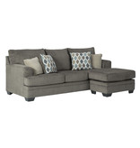 Signature Design "Dorsten" Reversible Sofa Chaise- Slate Color- 7720418