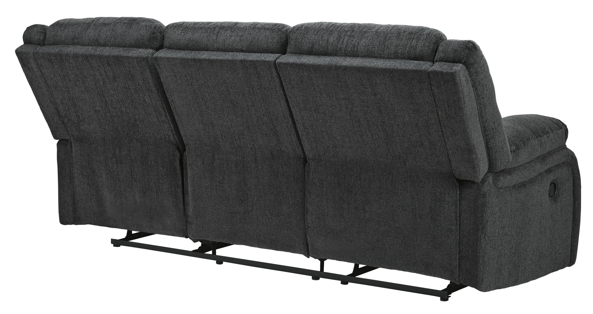 Signature Design "Draycoll"- Reclining Sofa- Slate Color- 7650488
