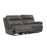 Signature Design Austere Power Reclining Sofa- Gray- 3840417