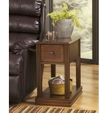 Signature Design Breegin Chair Side End Table - Brown T007-527