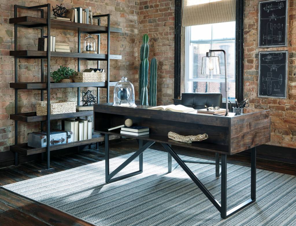 Signature Design Starmore Home Office Desk - Brown