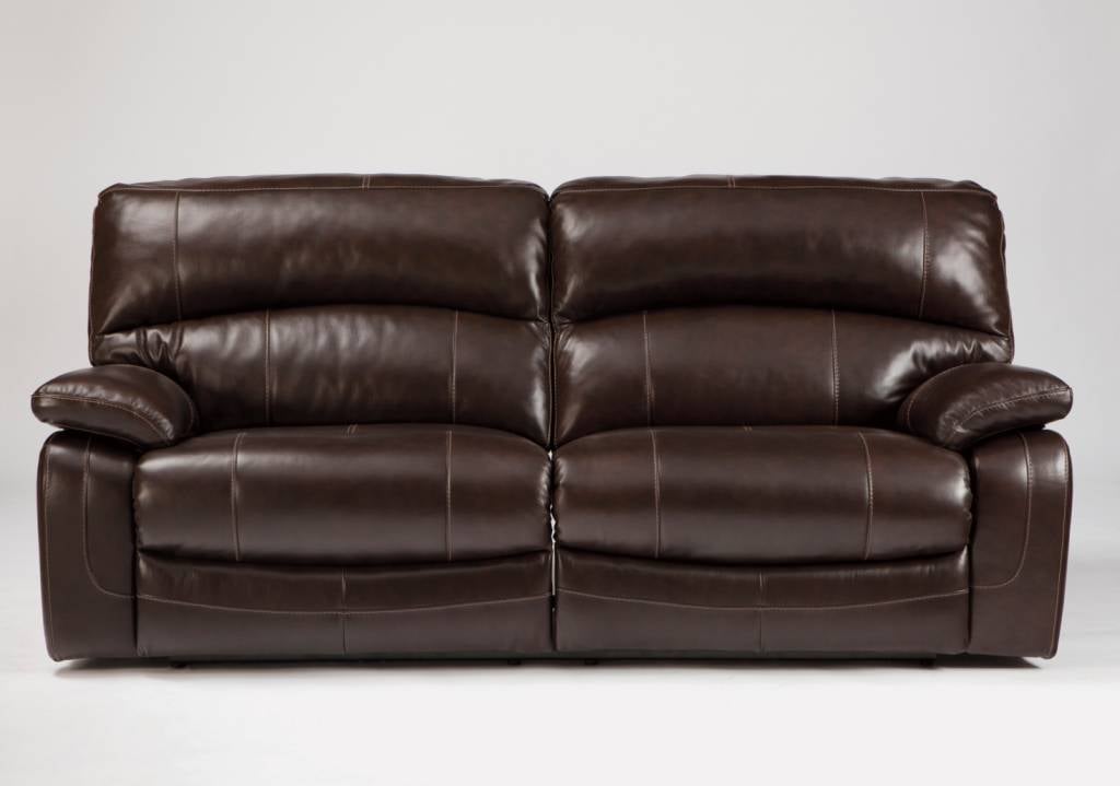 Damacio 2 Seat Reclining Power Sofa - Dark Brown