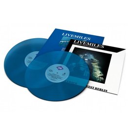 Tangerine Dream - Livemiles [2LP] (Transluscent Blue Vinyl, OBI strip, gatefold, first time reissued on vinyl, printed inner sleeve, limited to 1200, indie-retail exclusive)
